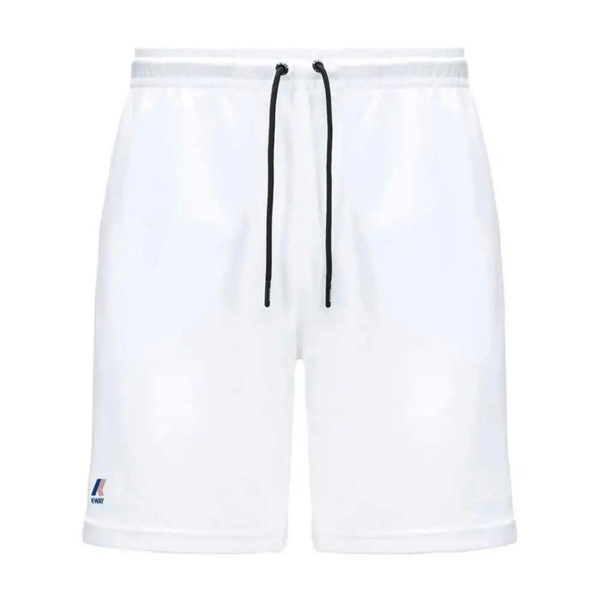 P6255 BERMUDA UOMO K-WAY LE VRAI DORIAN MAN SWEATSHORTS
