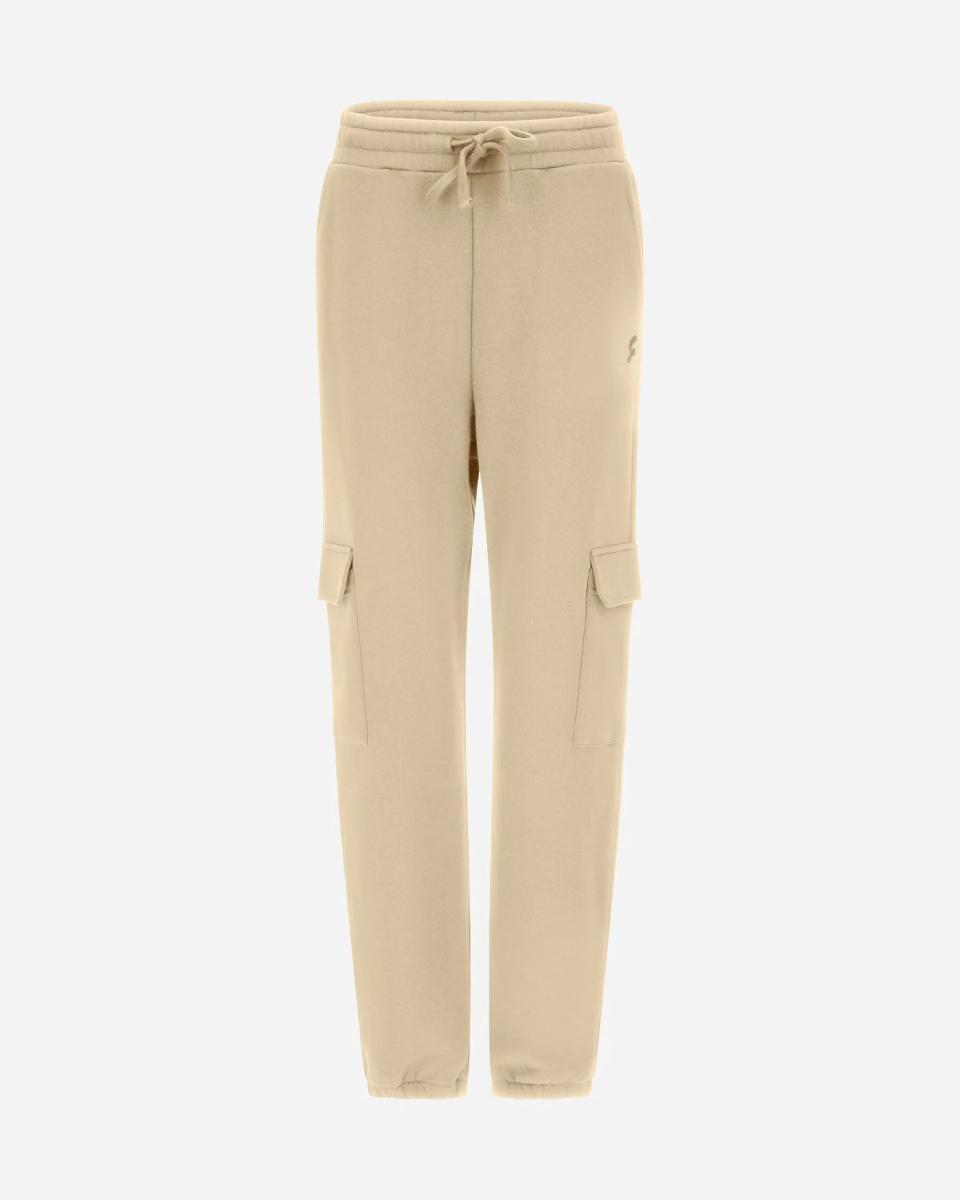 FREDDY Pantaloni Donna Palazzo vestibilità Comfort in Felpa - Gamba Ampia e Stile Trendy