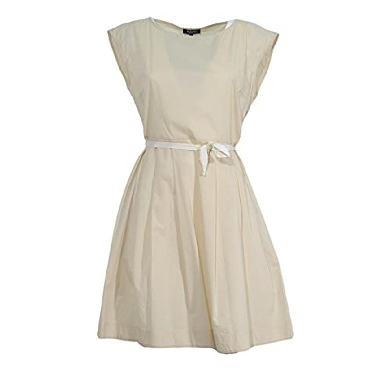 WOOLRICH Abito donna WWABI0398 W'S Popelin Dress Crema