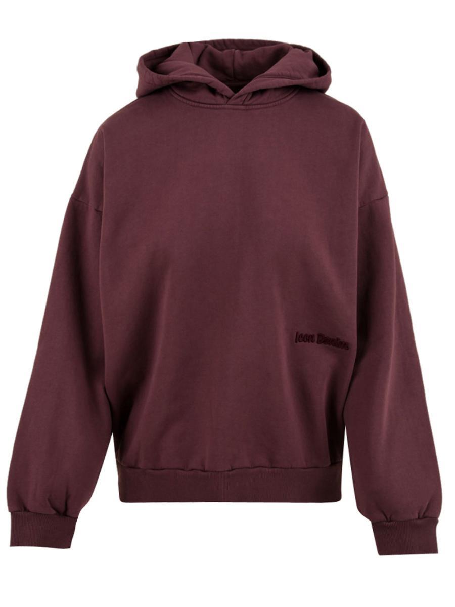 Felpa Owen ICON DENIM LOS ANGELES Unisex - Rosso
