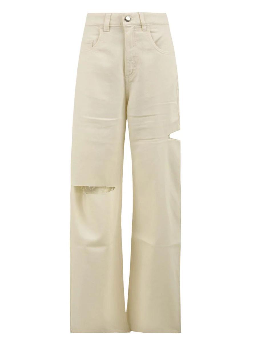 Jeans Poppy ICON DENIM LOS ANGELES Donna - Bianco-Bianco