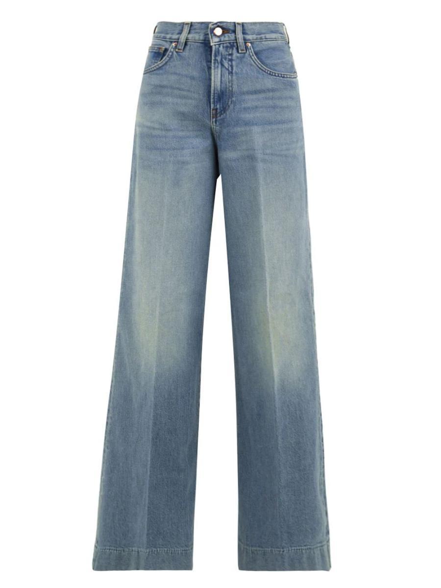 Jeans Nizza wide leg DON THE FULLER Donna - Blue