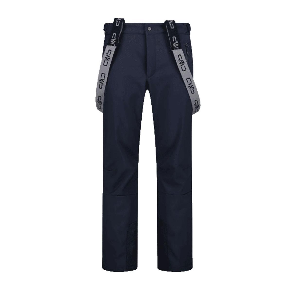 CMP Salopette da uomo da sci in softshell, 34W4367-Multicolore