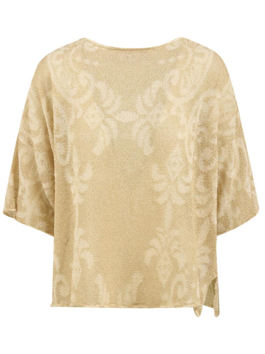 Maglia Donna con fantasia damascata