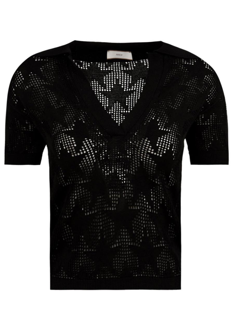 Polo AKEP Donna - Nero