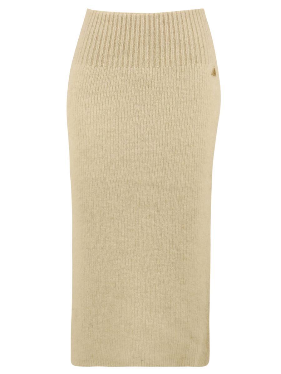 Gonna a tubino in costa inglese AKEP Donna - Beige