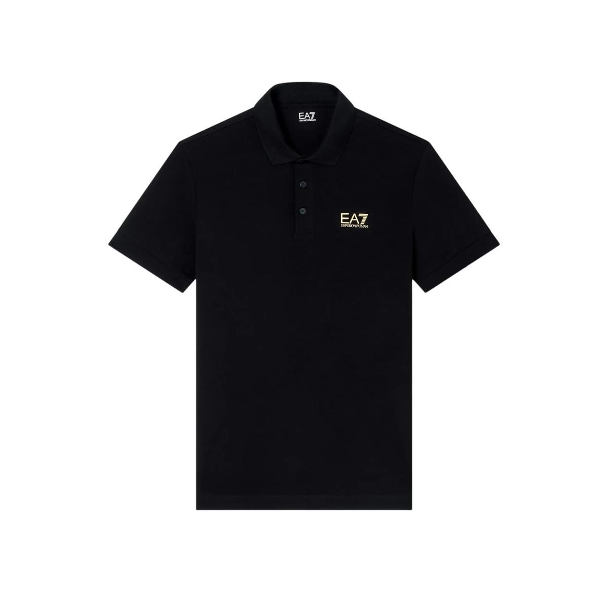 EA7 Polo a Maniche Corte 8NPF14 PJVQZ - Uomo-Multicolore
