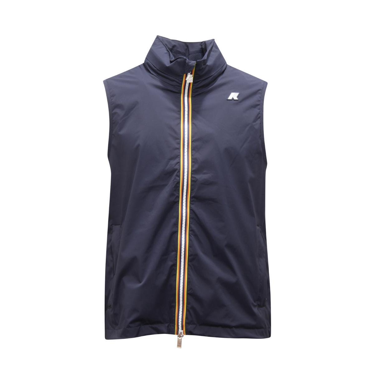 P0585 GILET UOMO K-WAY VALEN STRETCH MAN VEST BLUE
