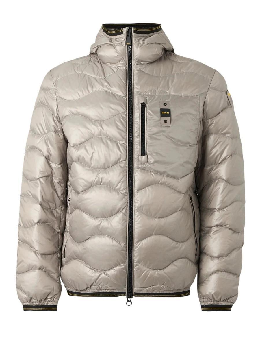 Blauer Piumino Uomo Wave 26WBLUC03064006355-Grigio nebbia