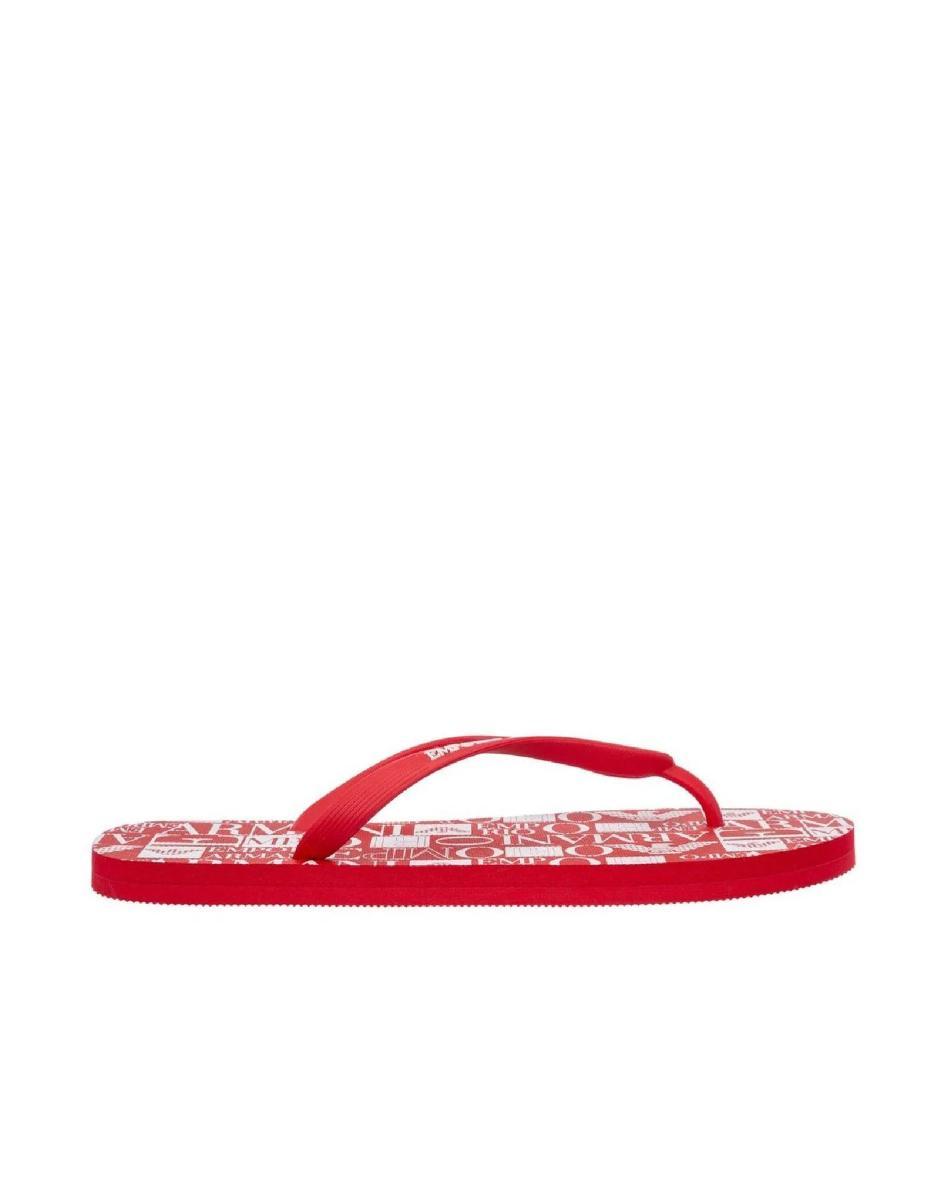 Emporio Armani - Infradito Rosso art.XVQS01XN122Q736