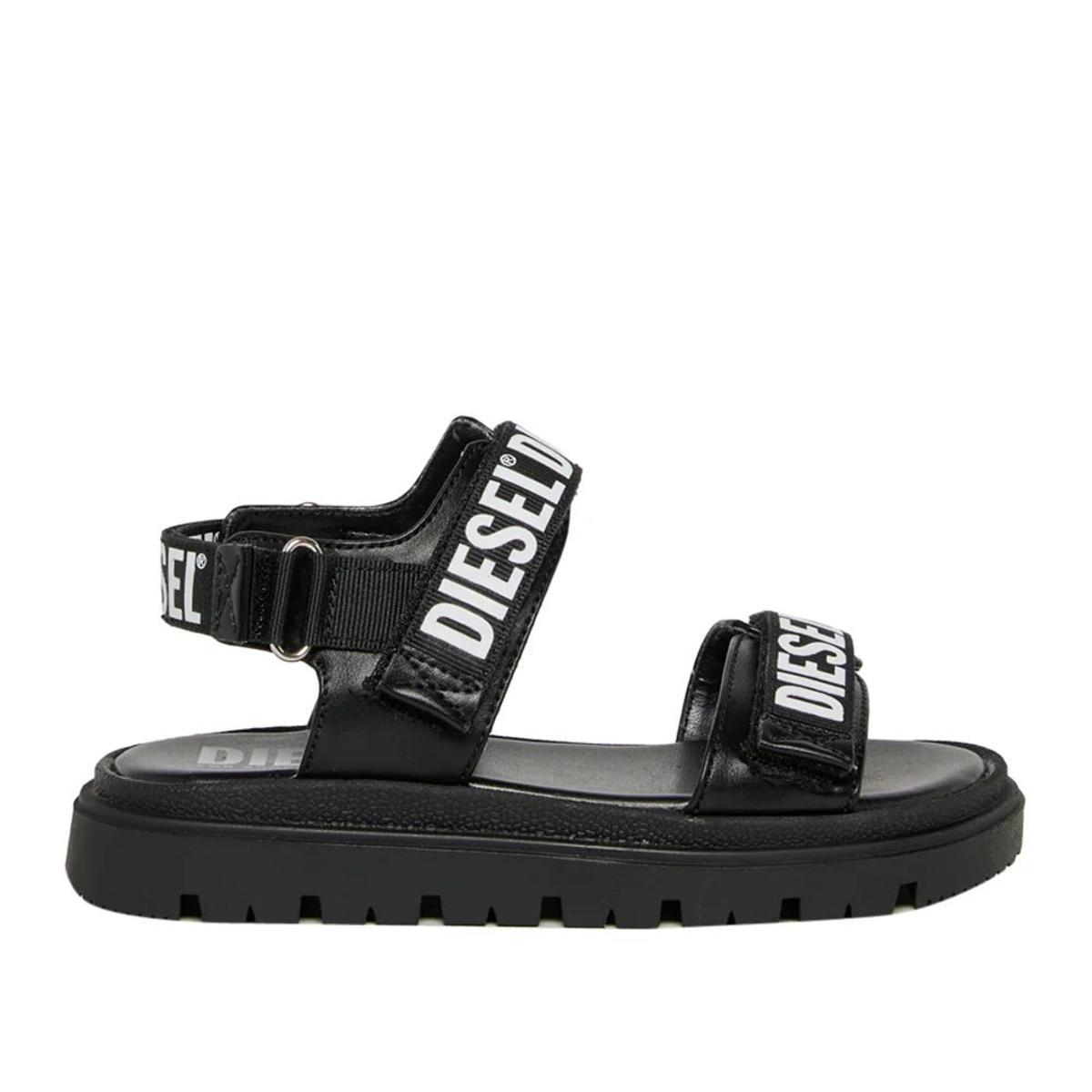 Sandalo Diesel Unisex Ragazzo-Nero
