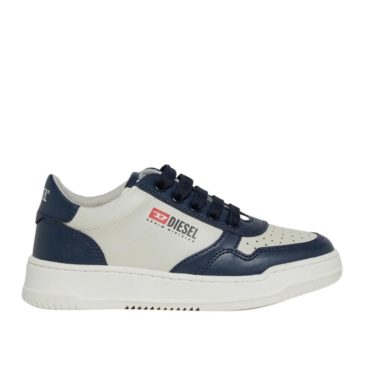 Sneakers Diesel Unisex Ragazzo-Bianco