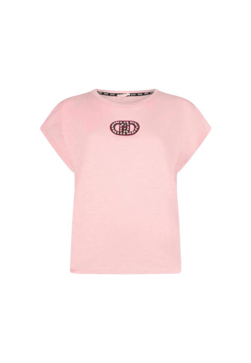 Liu Jo T-Shirt Donna Art TA6164 JS870-Rosa