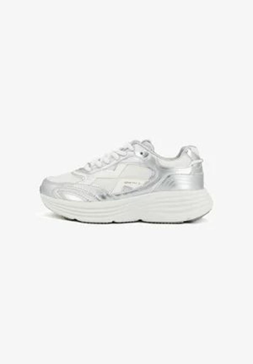 ALEXANDER SMITH - STORM - Sneakers basse - cream-Argento