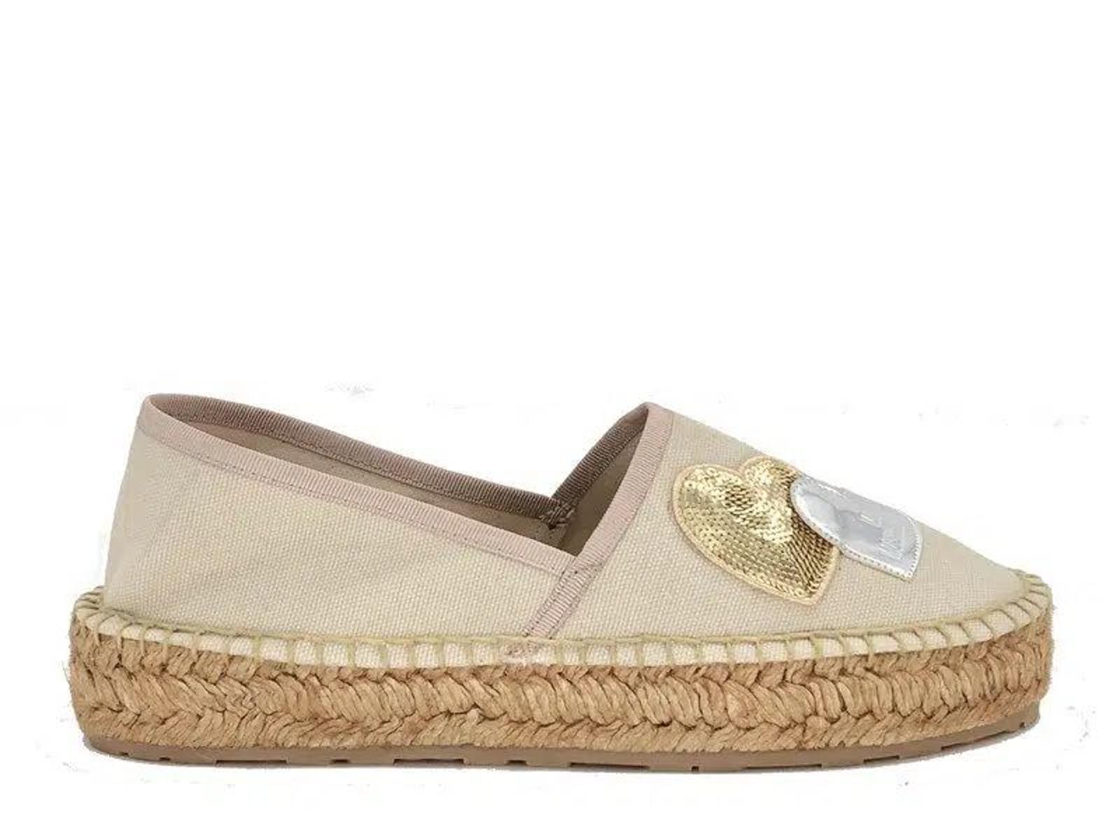 LOVE MOSCHINO Espadrillas donna beige