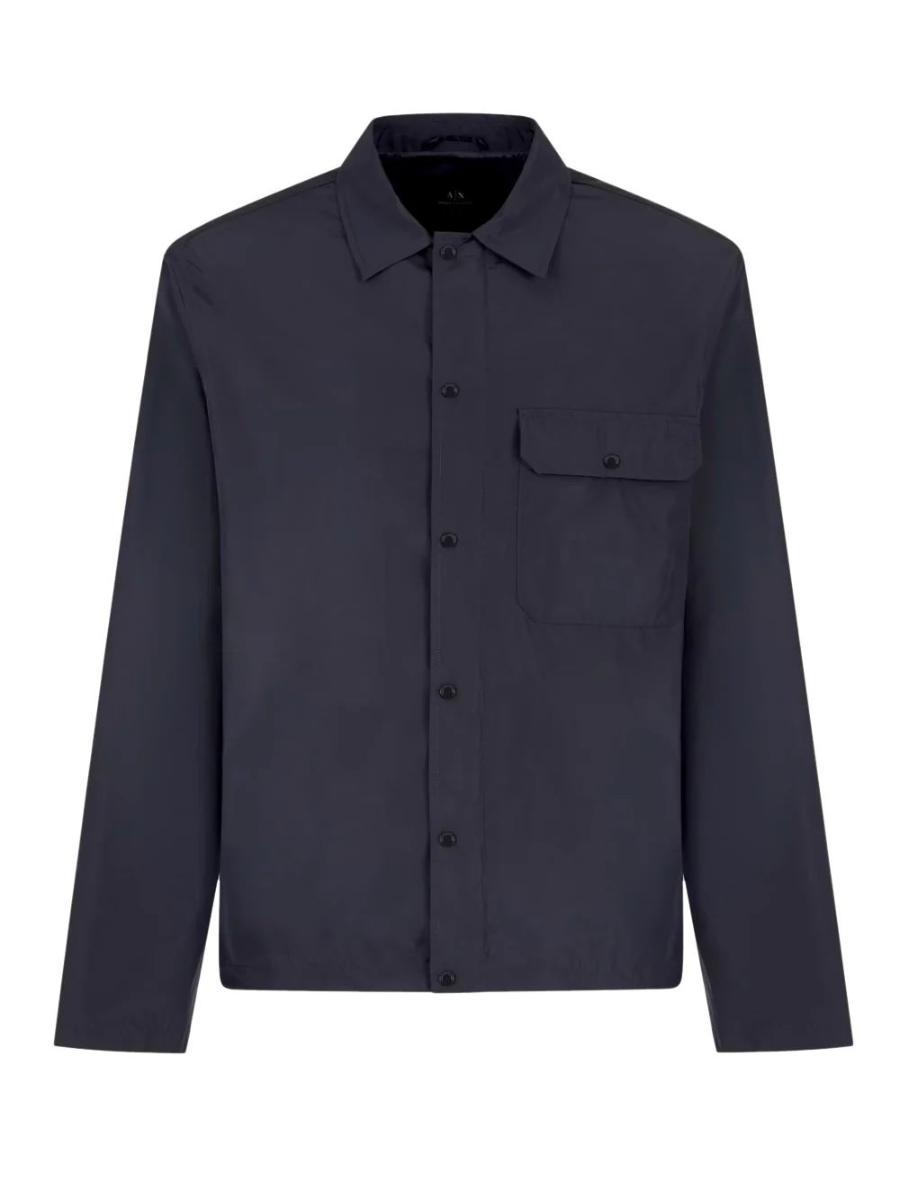 Armani Exchange Giacca Uomo-Navy scuro