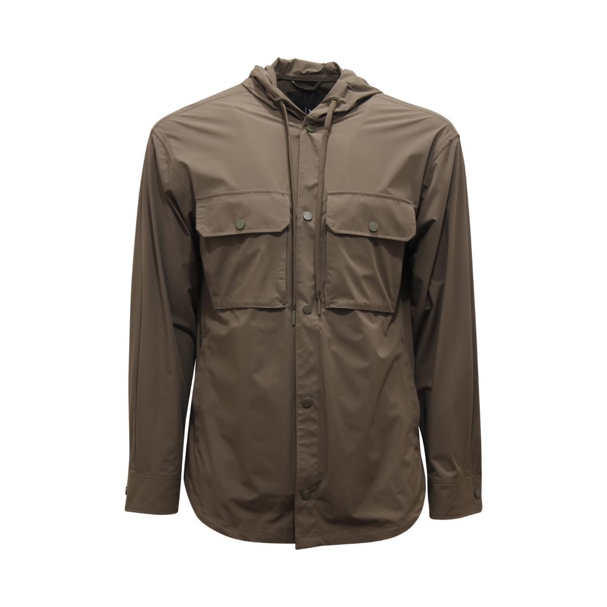 P0551 GIUBBOTTO ANTIVENTO UOMO ARMANI EXCHANGE MAN JACKET GREEN