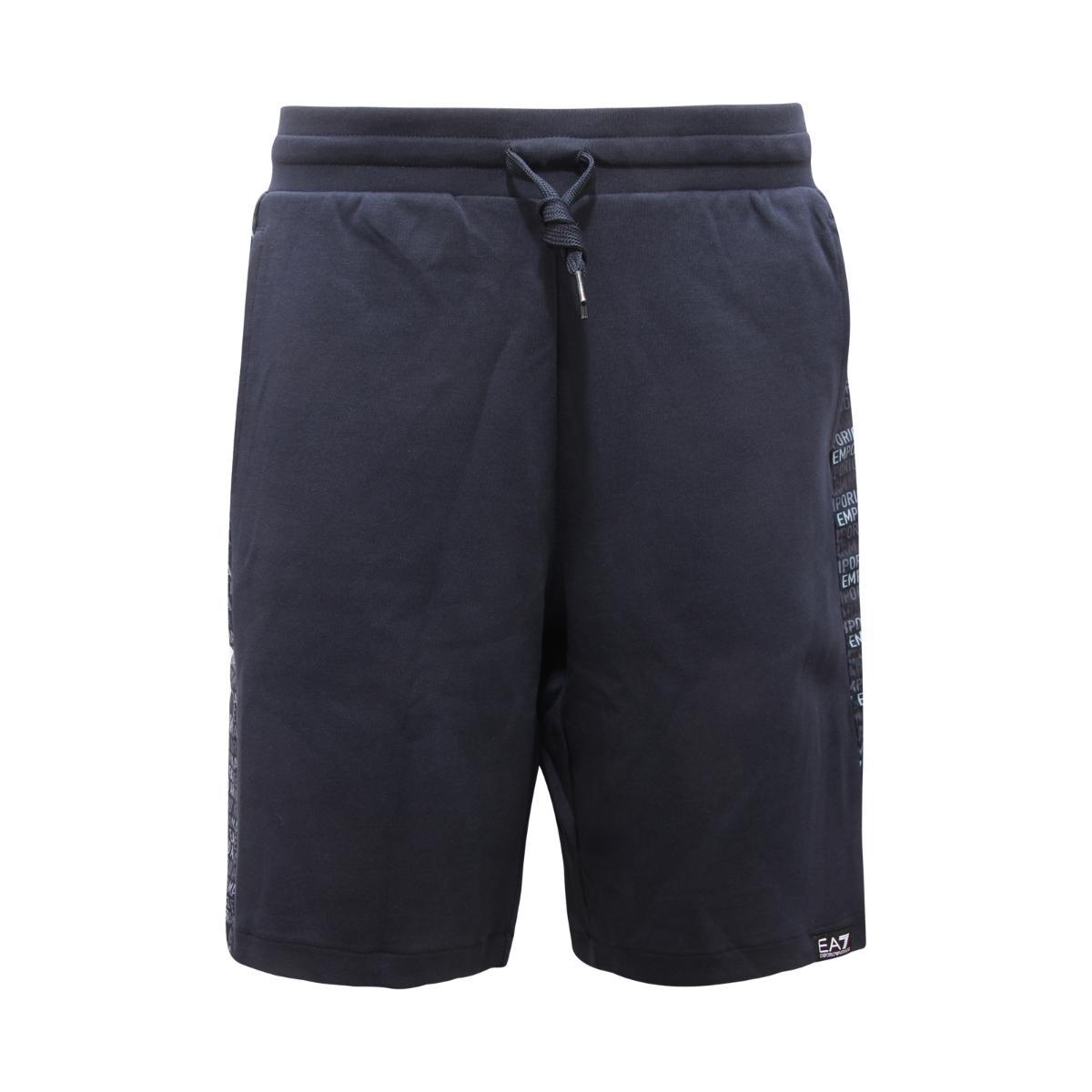 EA7 Pantaloncini sportivi da uomo-Blu