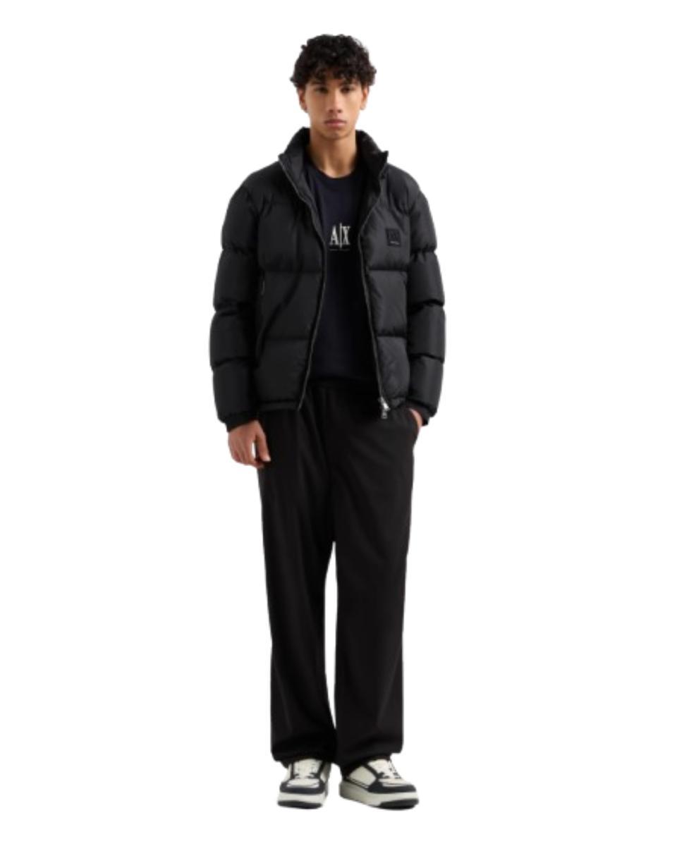 Armani Exchange Icon Project, Embroidered Logo T-Shirt Uomo-Navy