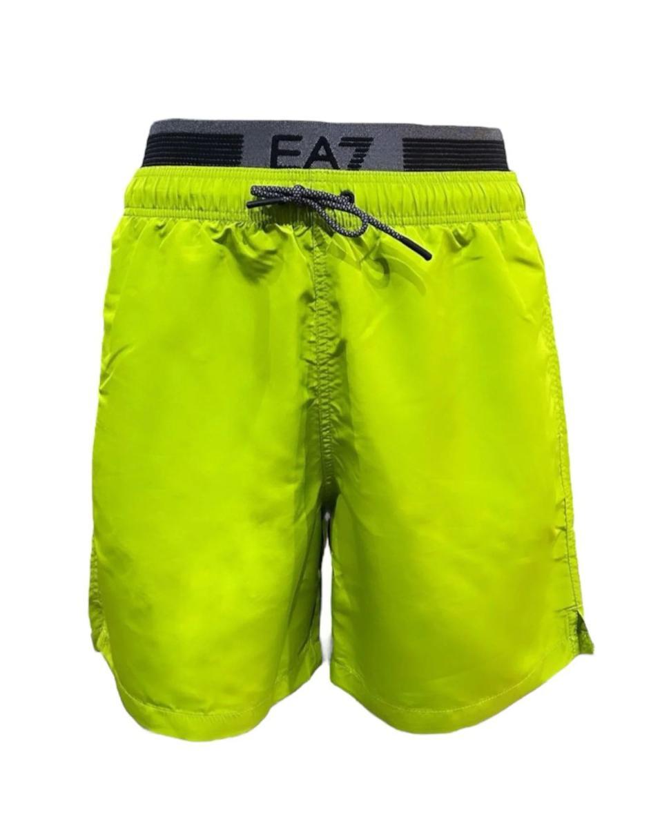 Ea7 Emporio Armani Boxer Da Mare Verde-Verde