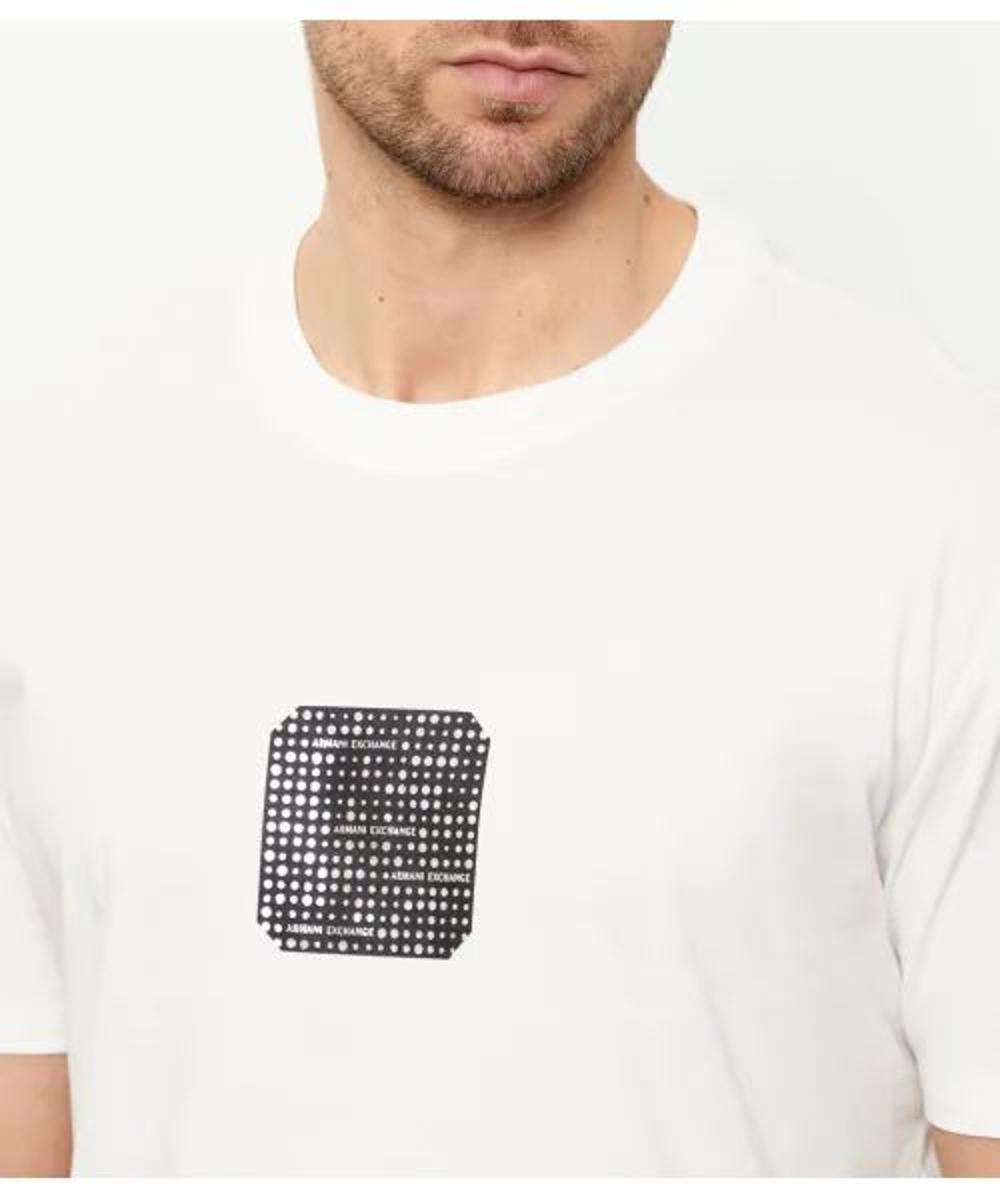 Armani Ax t-shirt con stampa sul davanti 