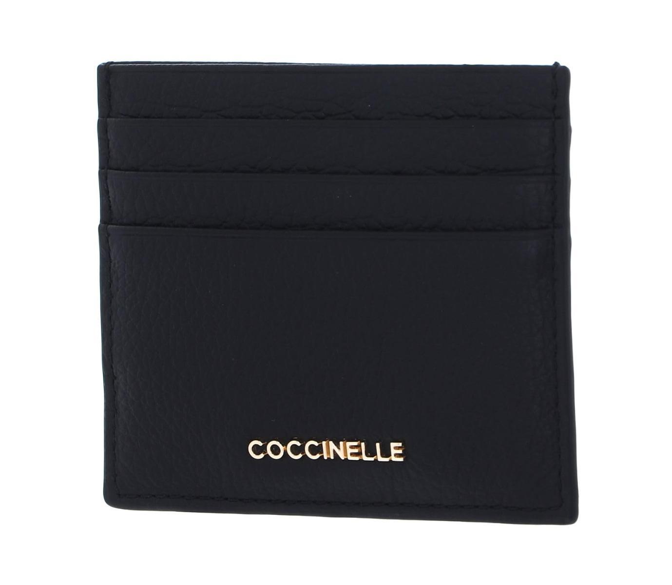 P5202 PORTACARTE DONNA COCCINELLE METALLIC SMALL WOMAN CARD-HOLDER 10x8 cm