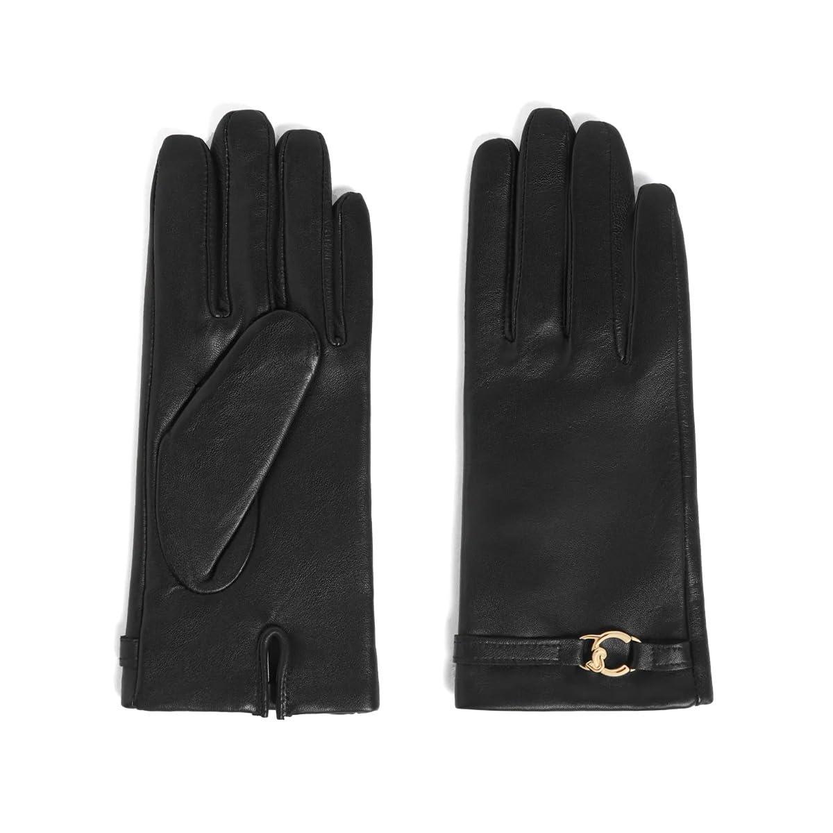 P5242 GUANTI DONNA COCCINELLE C-ME TOUCH WOMAN LEATHER GLOVES