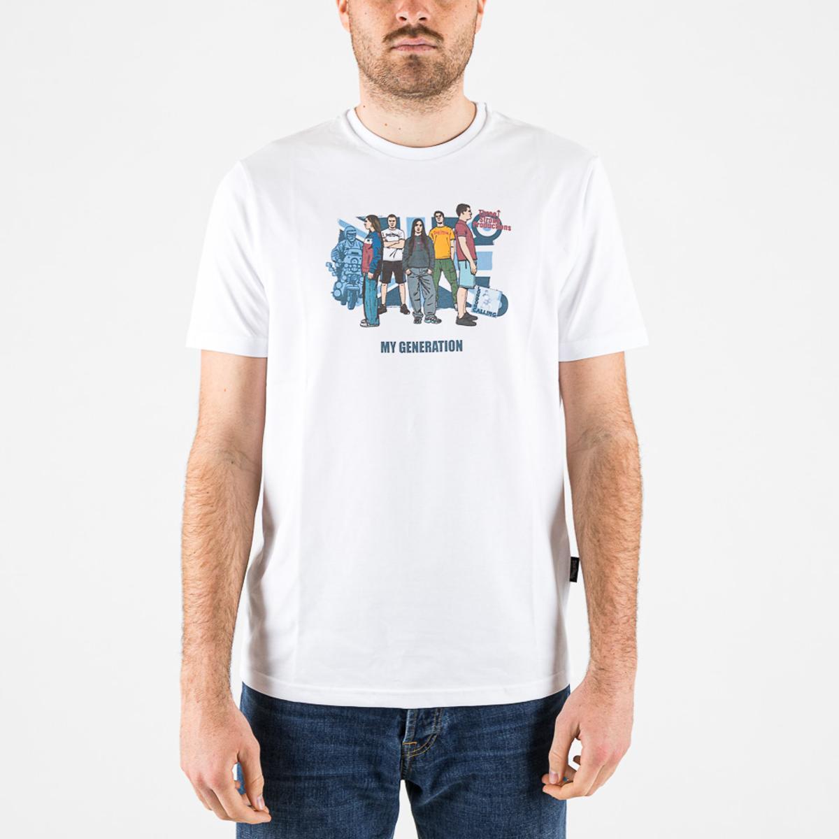 T-shirts Three Stroke My Generation T-Shirt white-Bianco