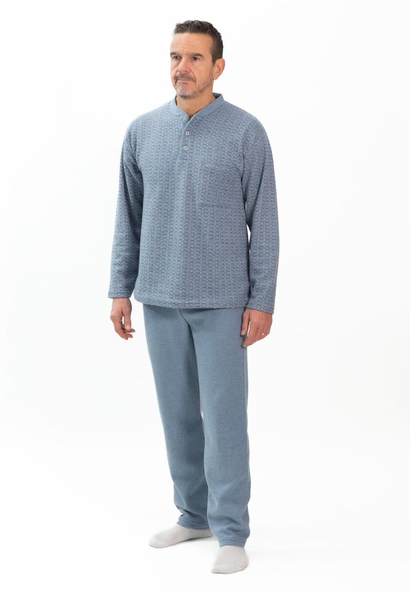 Pigiama serafino jaquard BIP BIP 6830