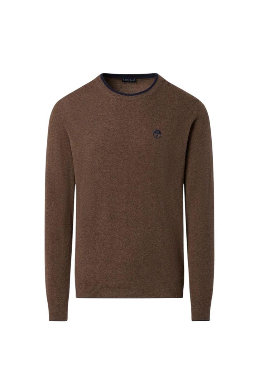 NORTH SAILS Maglione Girocollo con Logo Ricamato