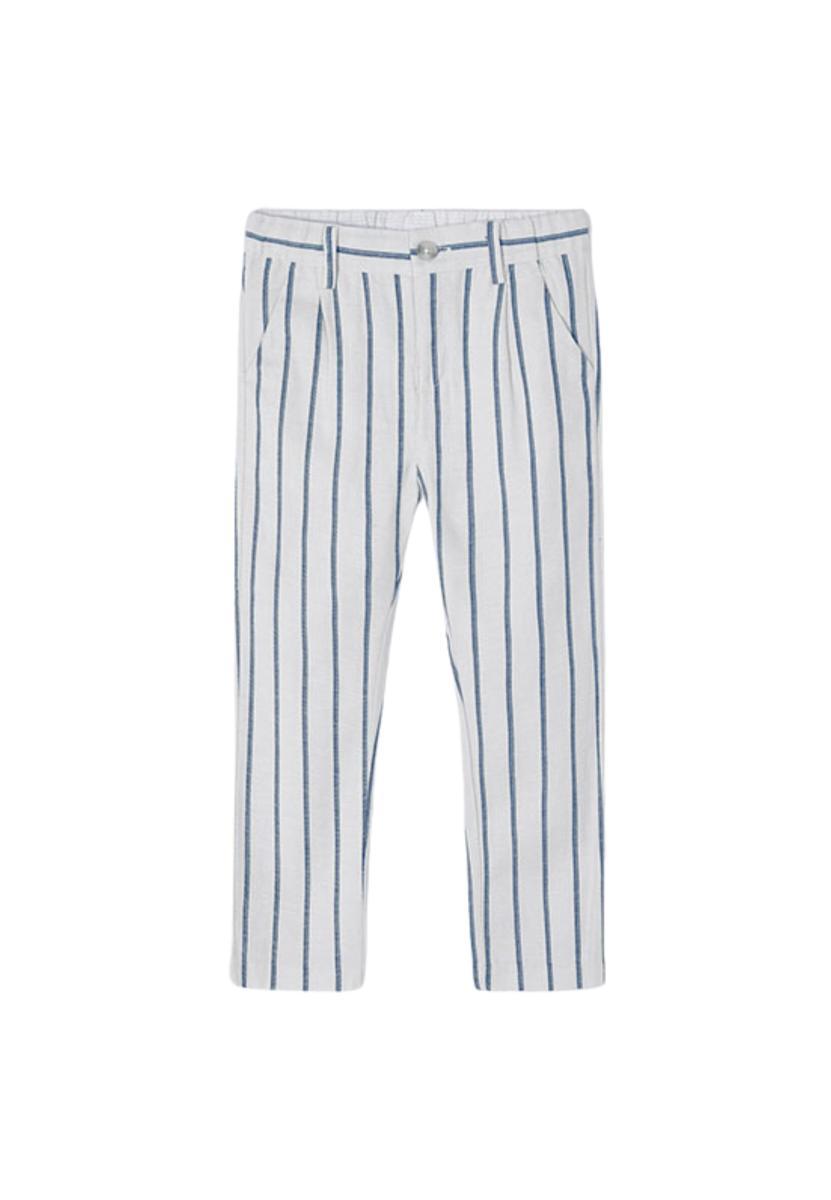 Mayoral Pantalone gessato Bambino-Beige