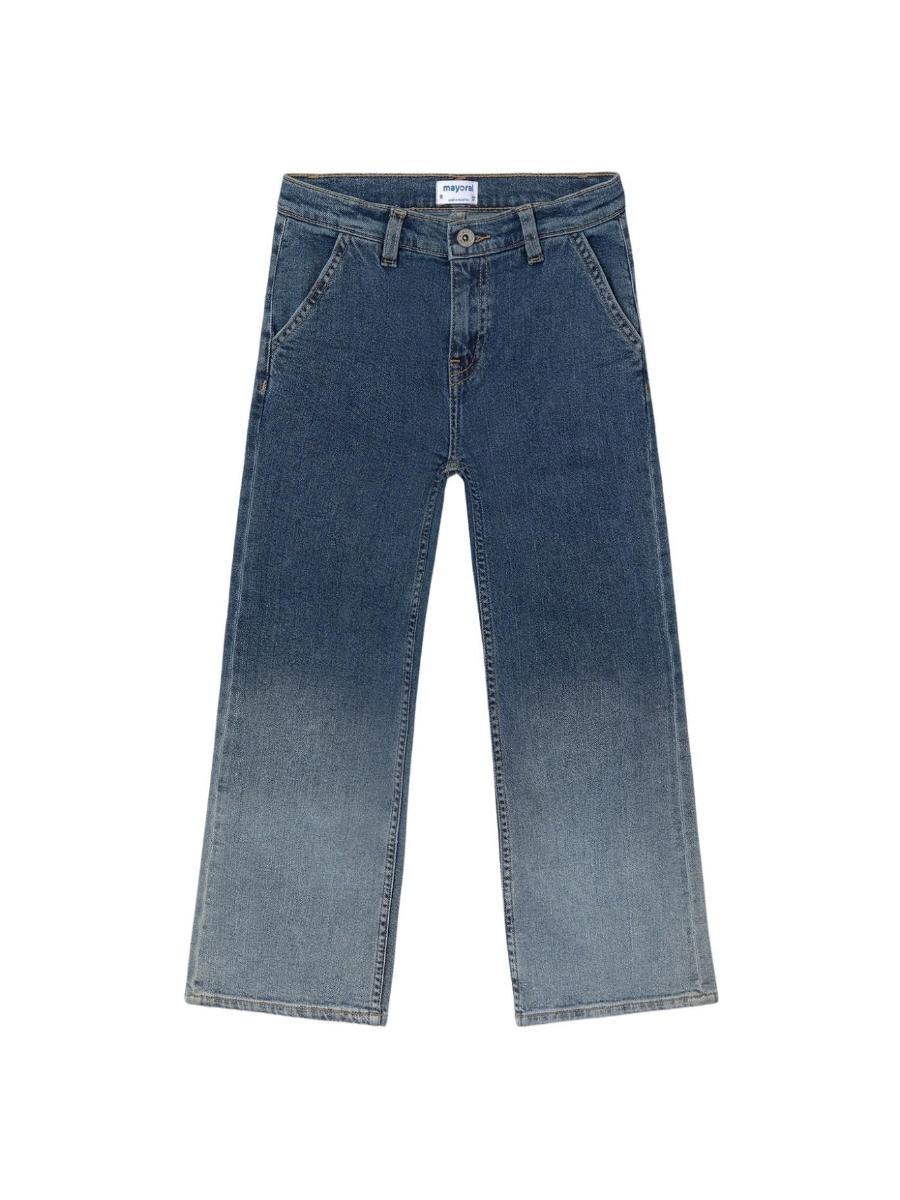 Mayoral Pantalone Jeans Deep Dye per Bambine e Ragazze Mezzo