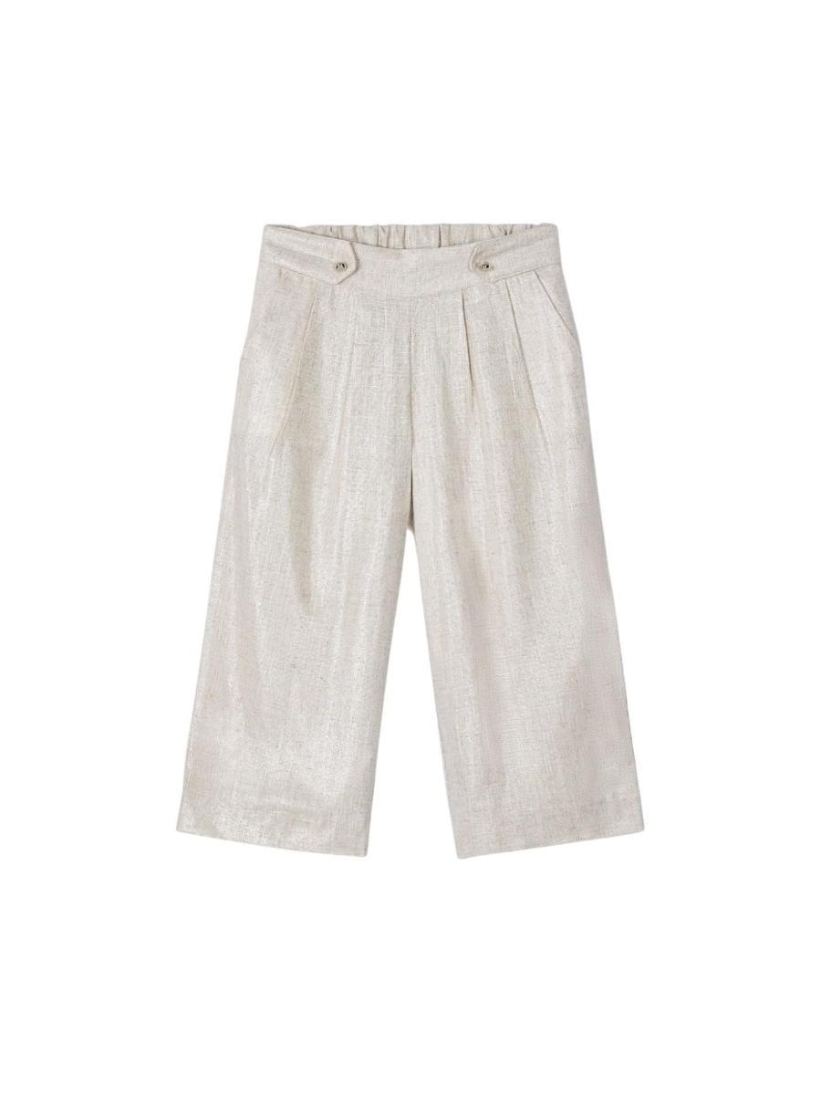 Mayoral Giacca Denim guipur per Bambine e Ragazze Mezzo-Beige