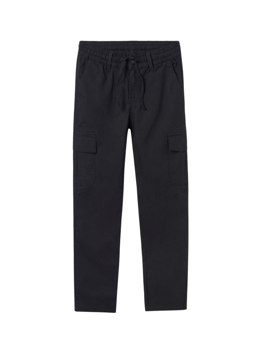 Mayoral Nukutavake - Pantalone Cargo per Bambini e Ragazzi Nero 25-06526-034