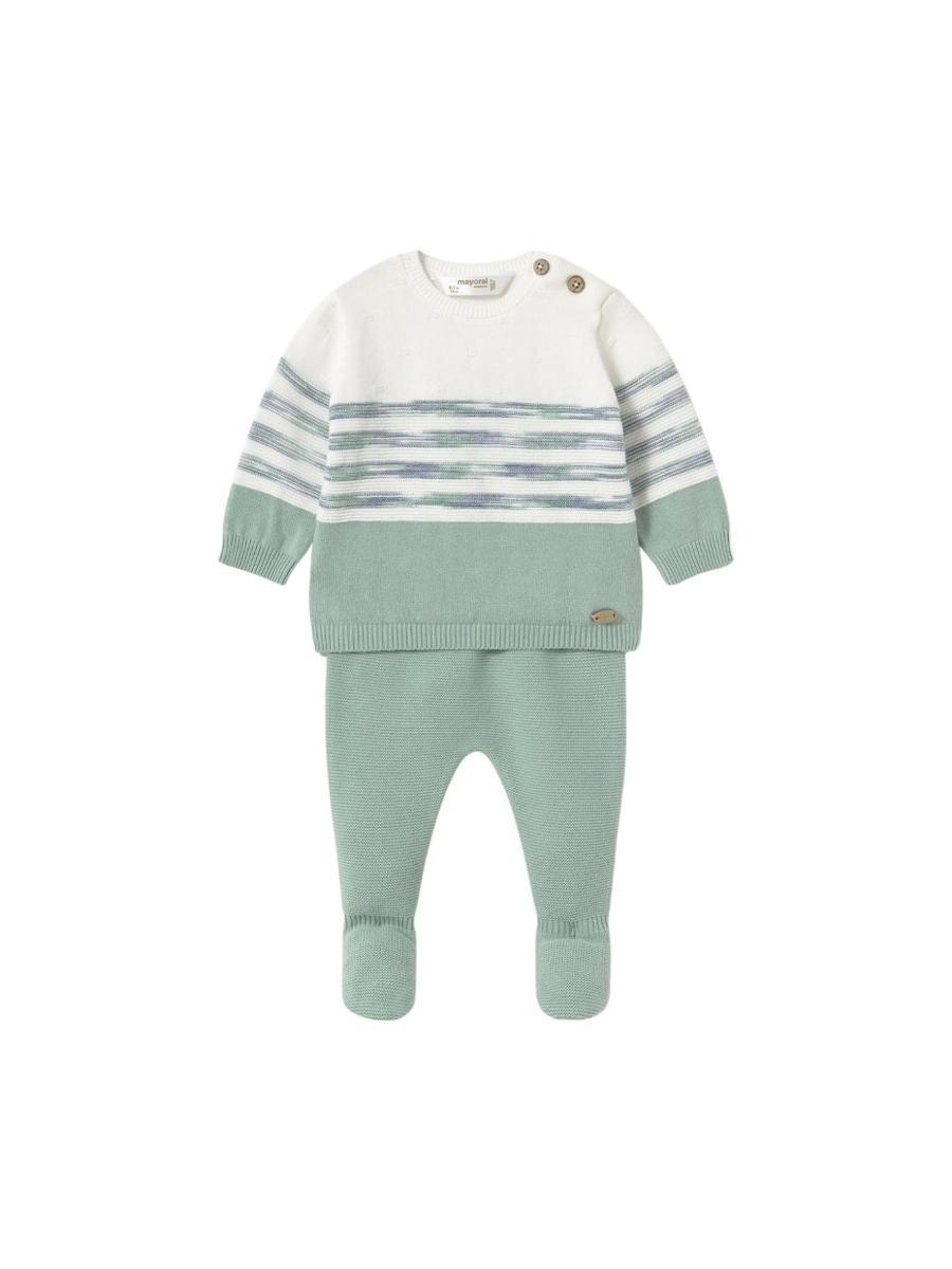 Mayoral Coimpleto pantalone corto Bambino-Verde