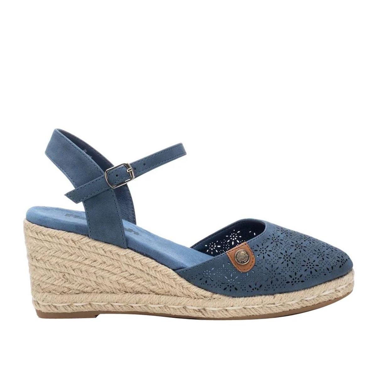 REFRESH 172639, Scarpe con Tacco Donna-Blu