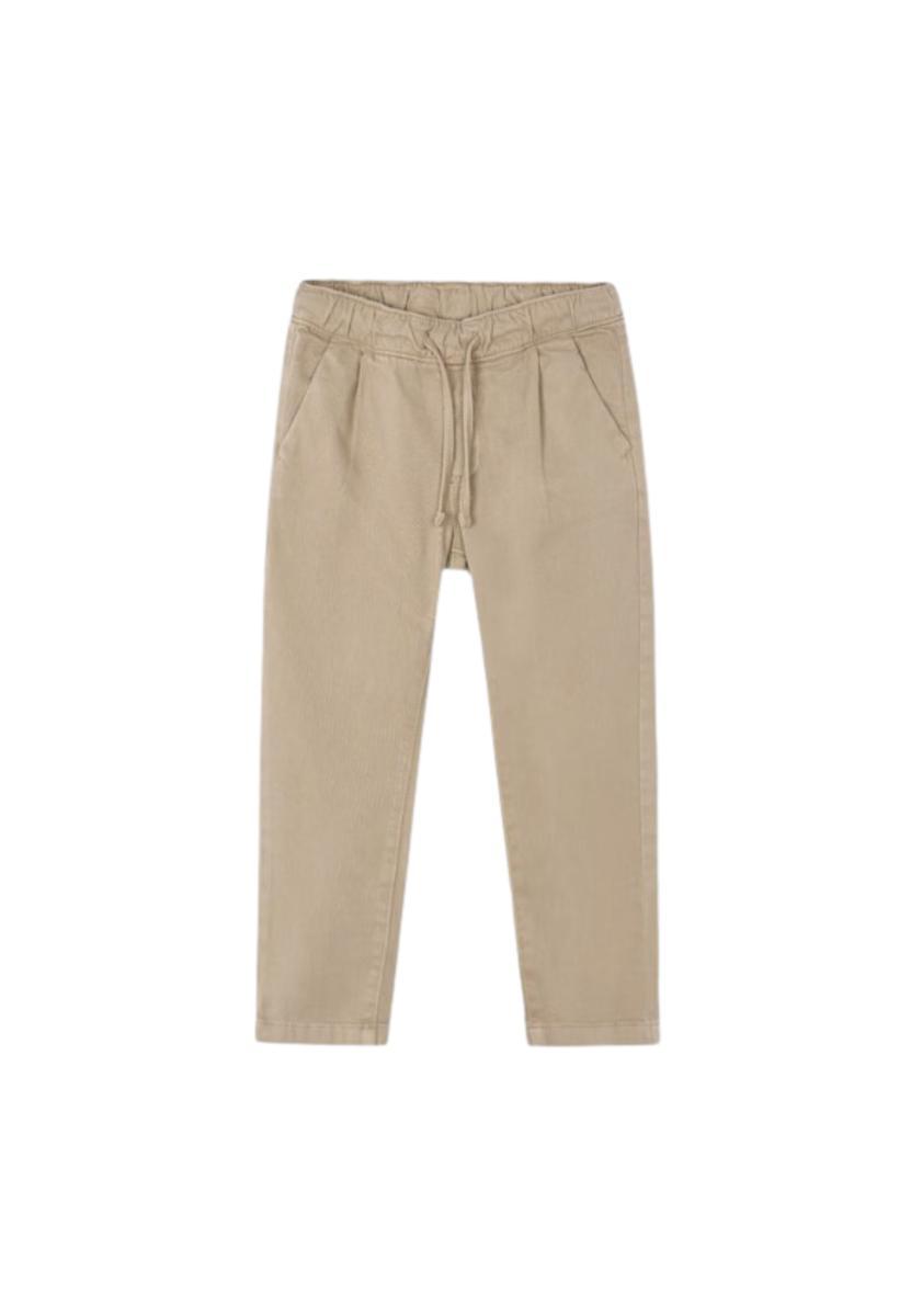 Mayoral Pantalone Chino Jogger per Bambini e Ragazzi Anacardo-Beige