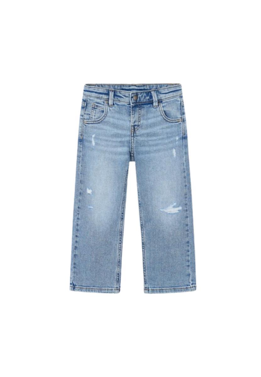 Mayoral Pantalone Denim Wide Fit per Bambini e Ragazzi Mezzo