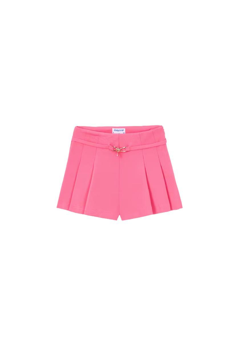 Mayoral Pant.Corto Punto Roma per Bambine e Ragazze Geranio