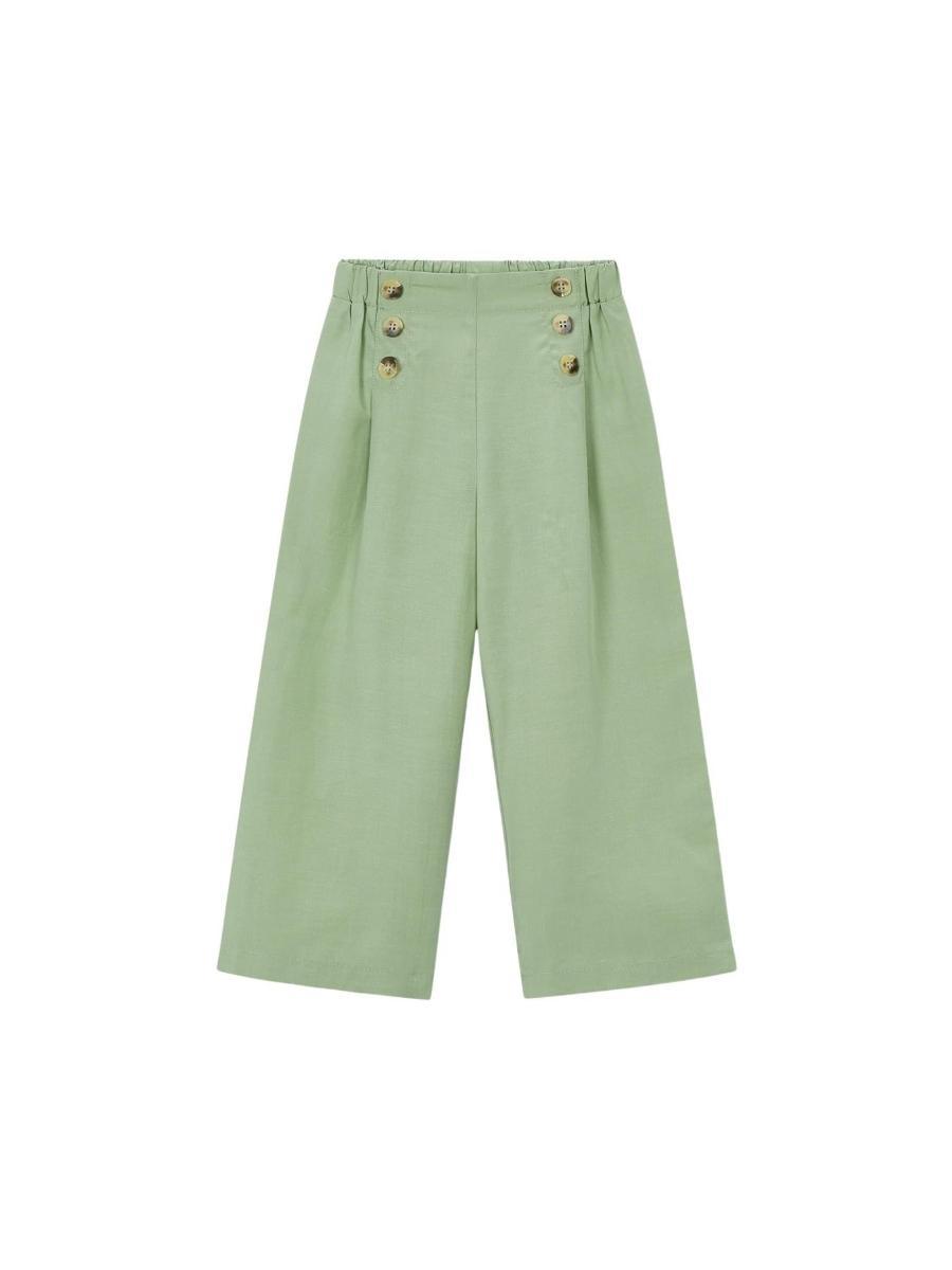 Mayoral Pantalone Lungo Fluido per Bambine e Ragazze Muschio-Verde