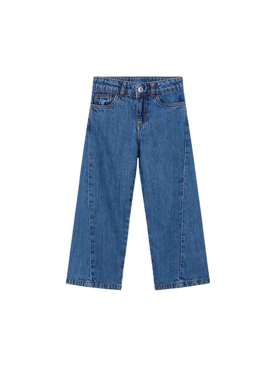 Mayoral Pantalone Lungo Denim Fluido per Bambine e Ragazze Scuro-Blu