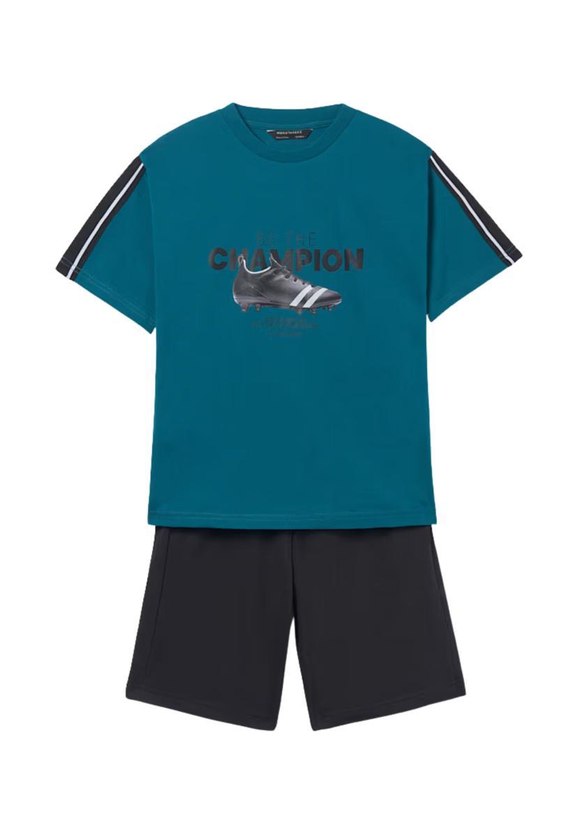 Mayoral «Nukutavake» Compl. Champion per Bambini e Ragazzi Acqua-Verde