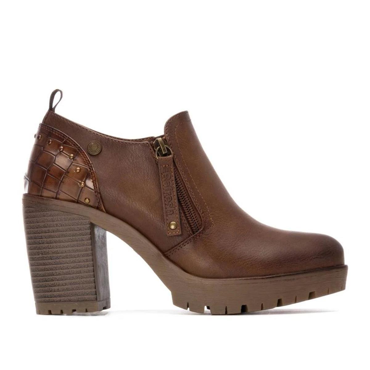REFRESH - Scarpa Donna - Calzature comode e Versatili - Moda Casual-Marrone