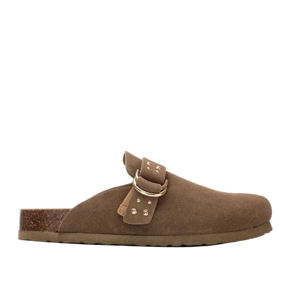 REFRESH - Zoccoli Donna - Calzature comode e Versatili - Moda Casual-Marrone