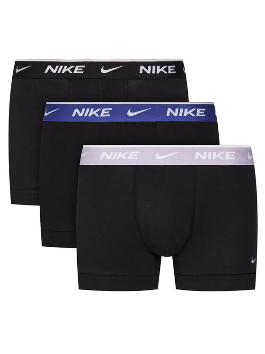 Nike Trunk 3pk Intimo Bambine e Ragazze-NERO/MULTI