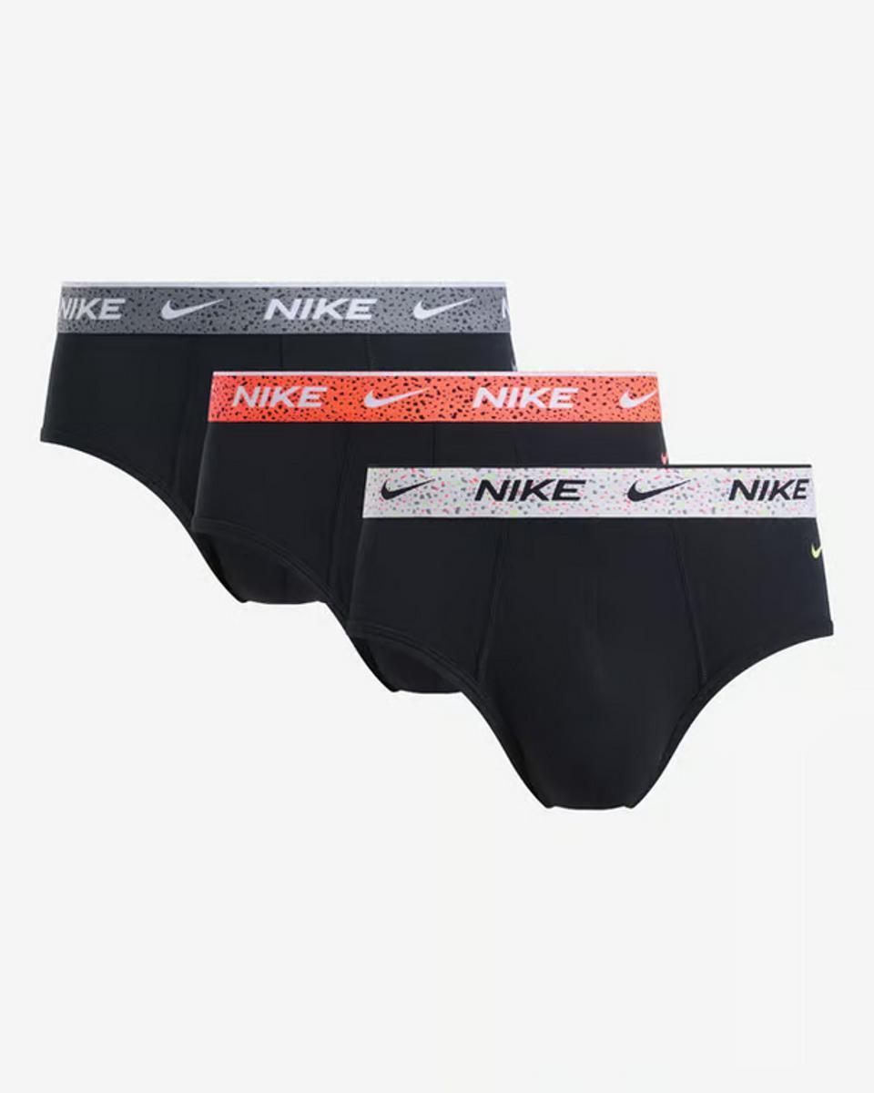 Nike Brief 3pk Underwear Bambine e Ragazze-NERO/MULTI