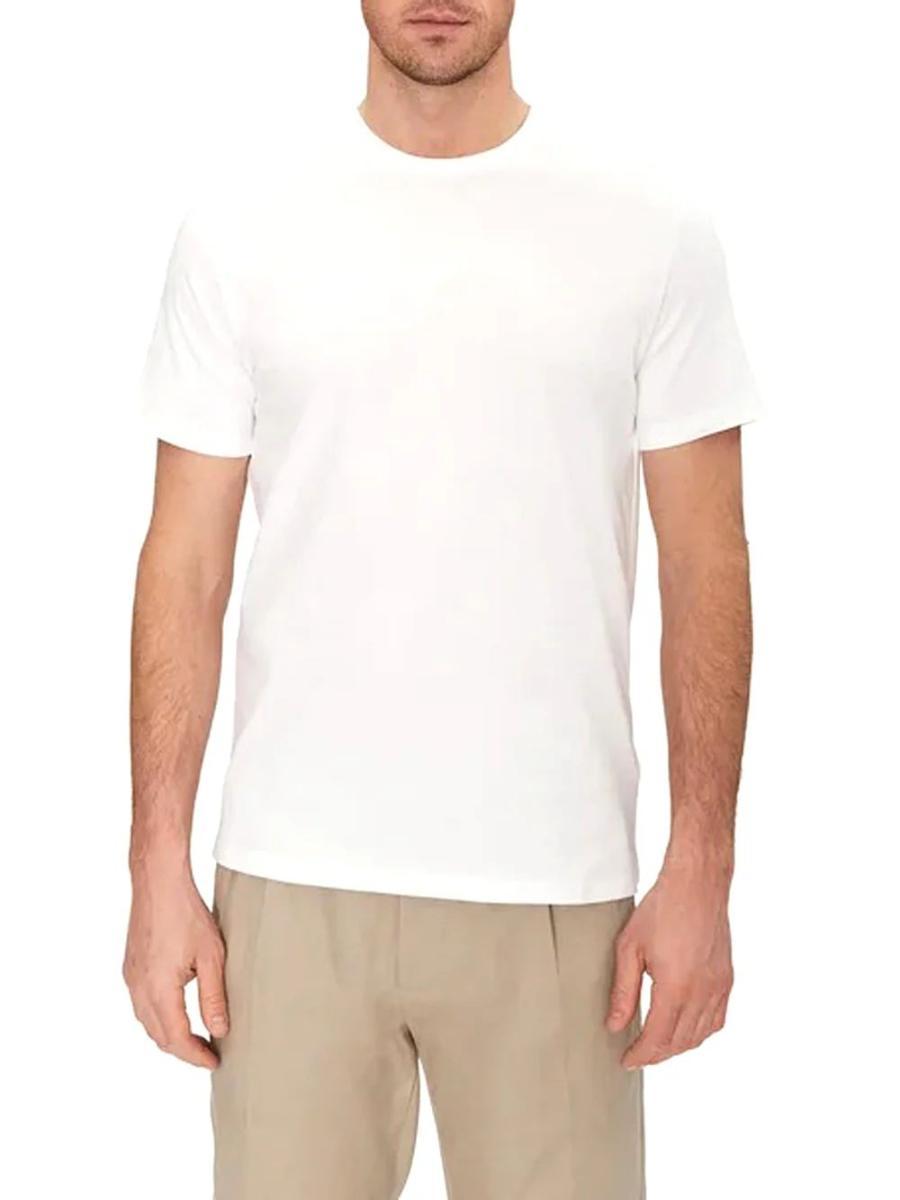 Calvin Klein Ss Smooth Cttn Solid Crewnk Tee Lv040hm265 Magliette Unisex - Adulto