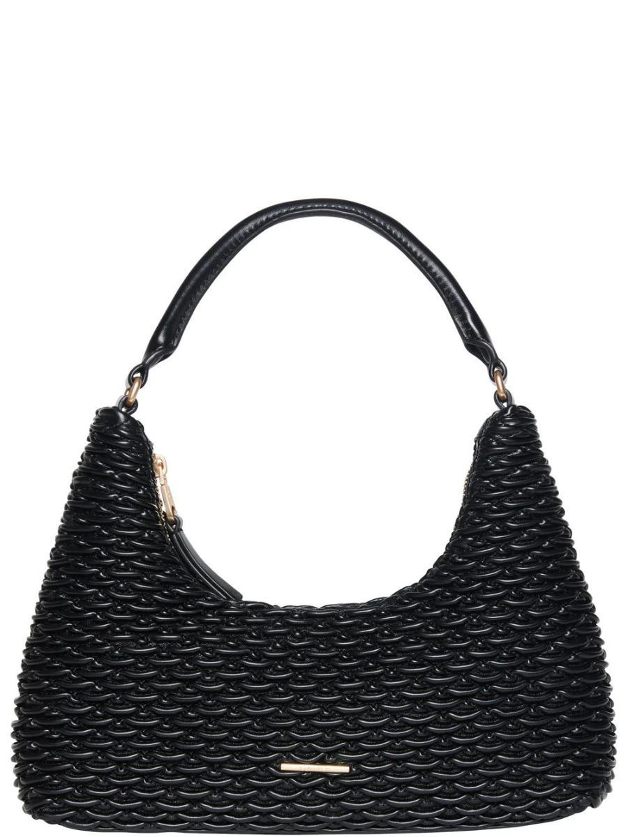 Calvin Klein Donna Borsa a Spalla Pleated con Zip