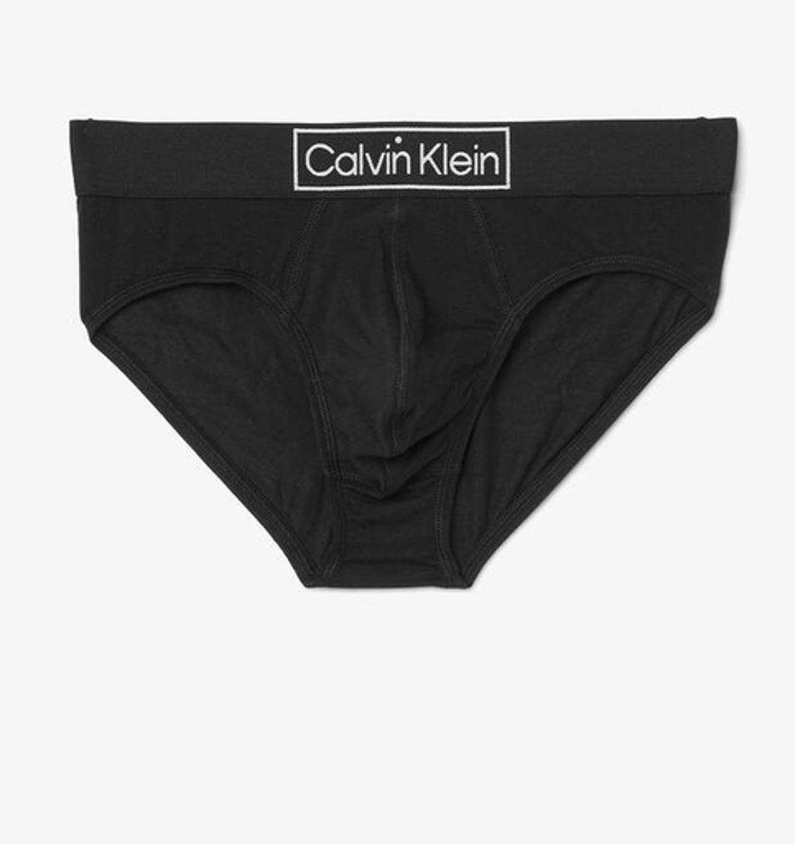 Calvin Klein Hip Brief Mutande da Uomo-Nero