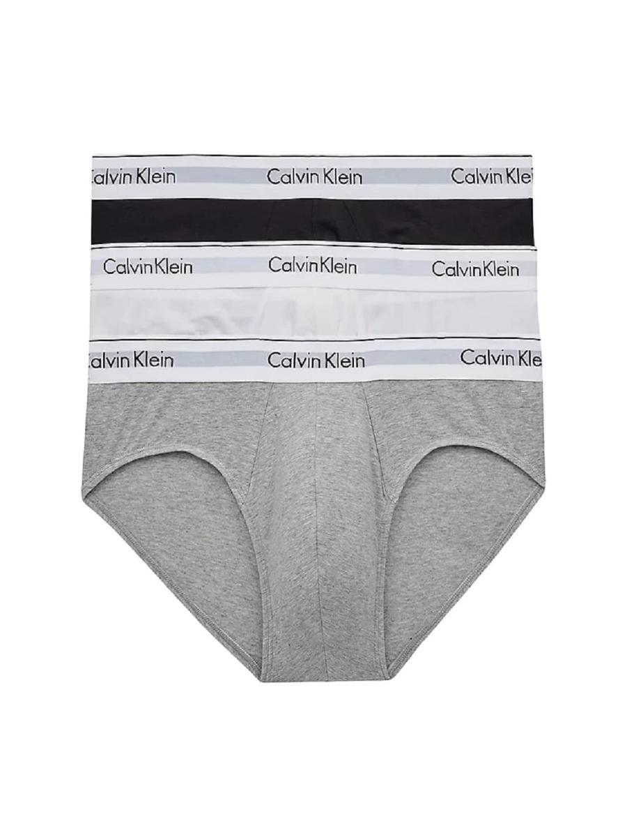 Calvin Klein Slip Uomo Confezione da 3 Cotone Elasticizzato